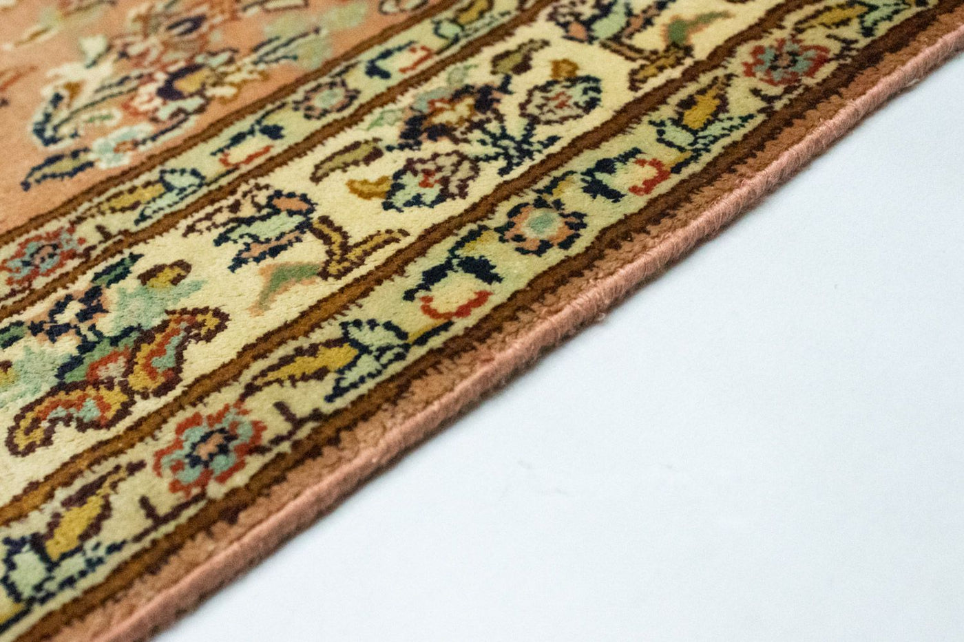 Kashmir Silk Rug 95x61cm - Oriental Rug
