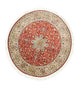 Kashmir Silk Rug 158x150cm - Oriental Rug