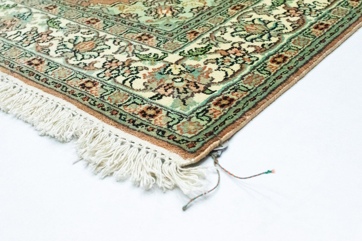 Silk Rug - Kashmir Silk - 183 x 129 cm - beige
