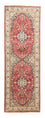 Runner Silk Rug - Kashmir Silk - 237 x 80 cm - red