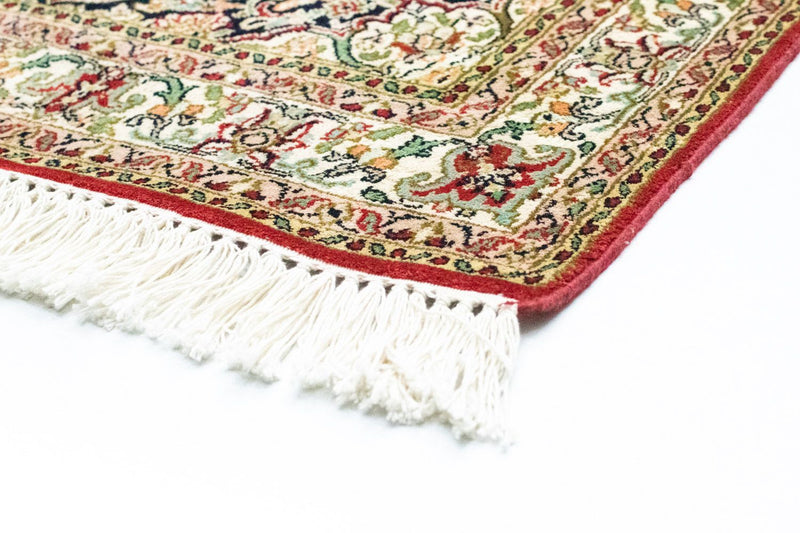 Runner Silk Rug - Kashmir Silk - 237 x 80 cm - red