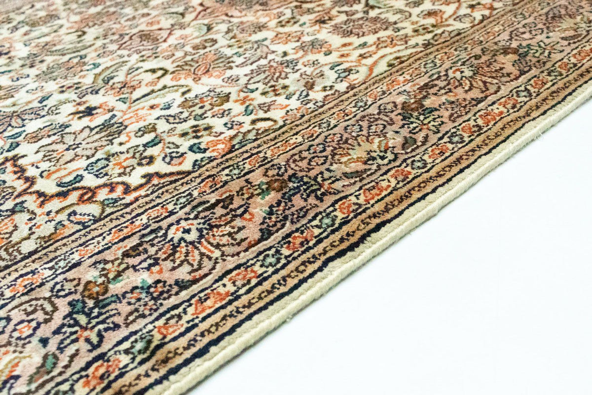 Silk Rug - Kashmir Silk - 124 x 78 cm - beige
