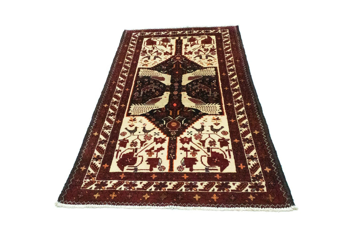 Runner Belutsch Rug - 183 x 95 cm - beige