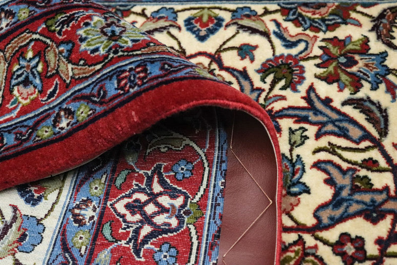 Runner Perser Rug - Isfahan - Premium - 364 x 90 cm - beige