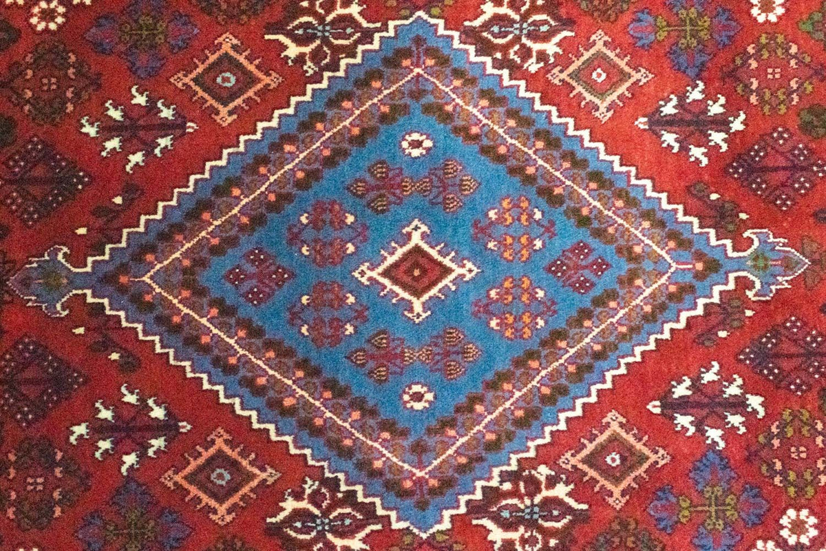 Perser Rug - Nomadic - 317 x 215 cm - red