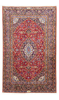 Perser Rug - Keshan - 222 x 140 cm - red