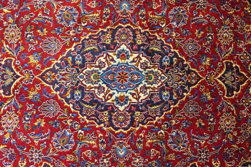 Perser Rug - Keshan - 222 x 140 cm - red