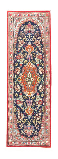 Runner Perser Rug - Ghom - 164 x 51 cm - blue