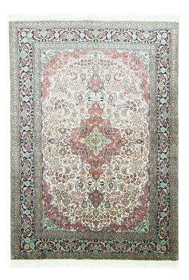 Silk Rug - Kashmir Silk - 218 x 153 cm - beige