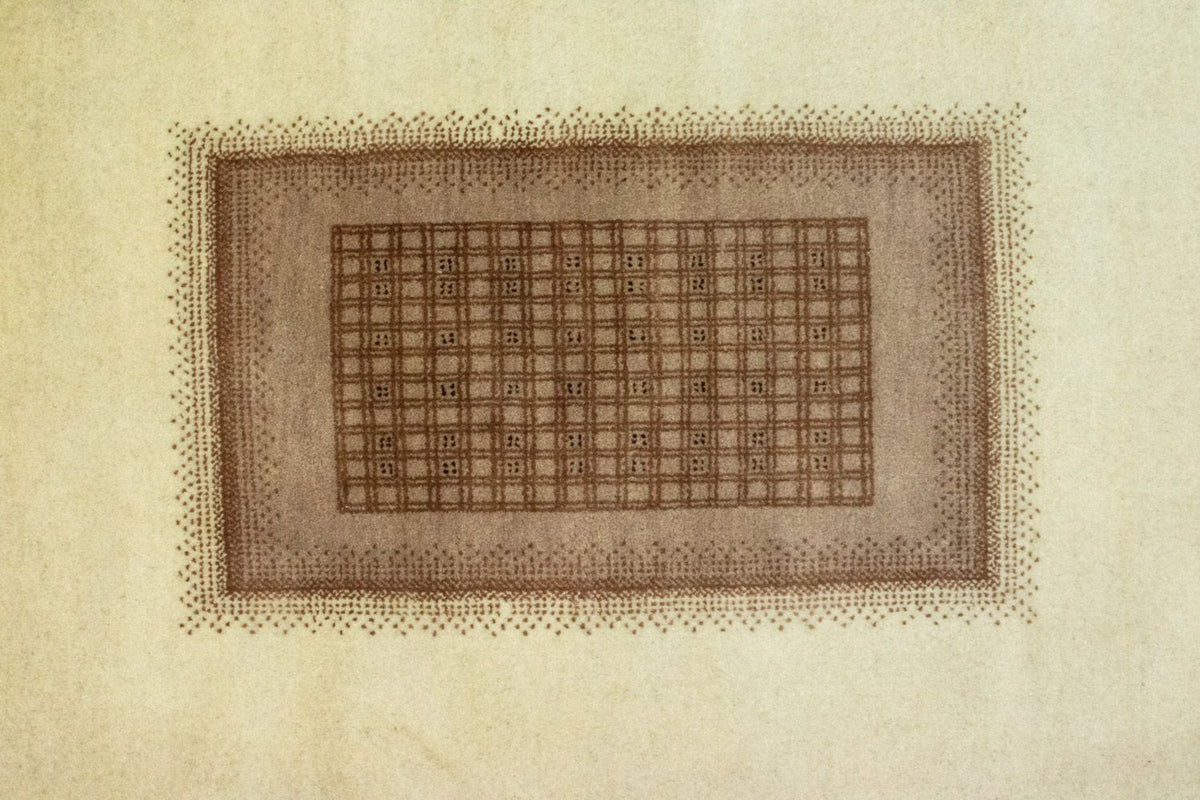 Runner Gabbeh Rug - Loribaft Perser - 271 x 70 cm - beige