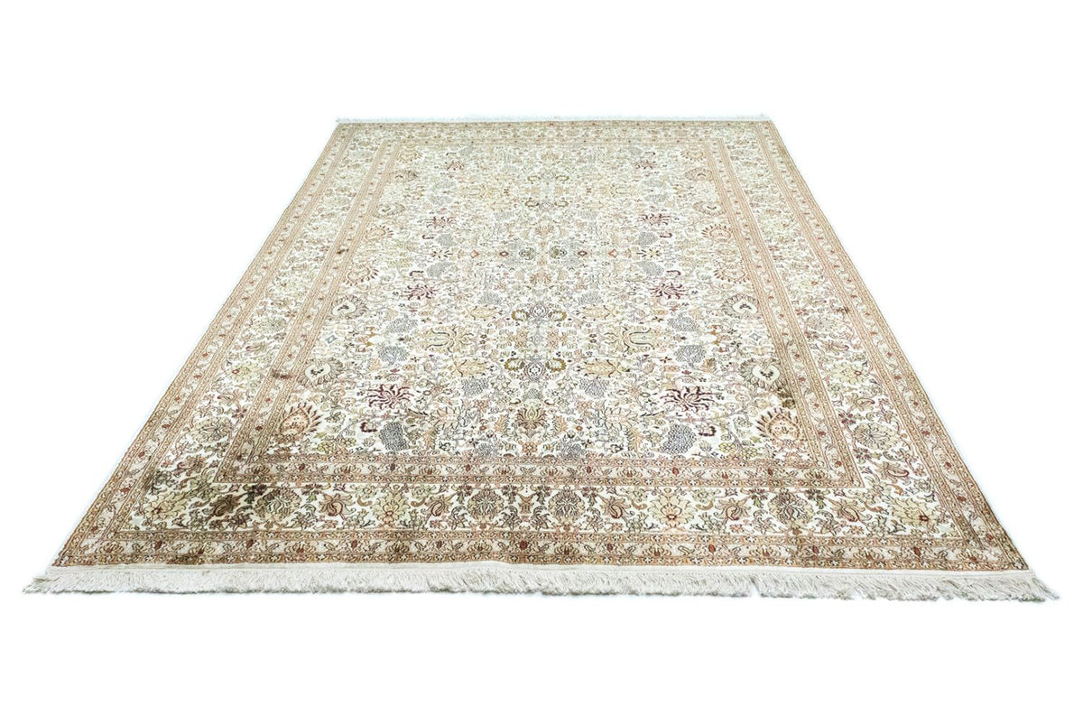 Silk Rug - Kashmir Silk - 274 x 184 cm - beige