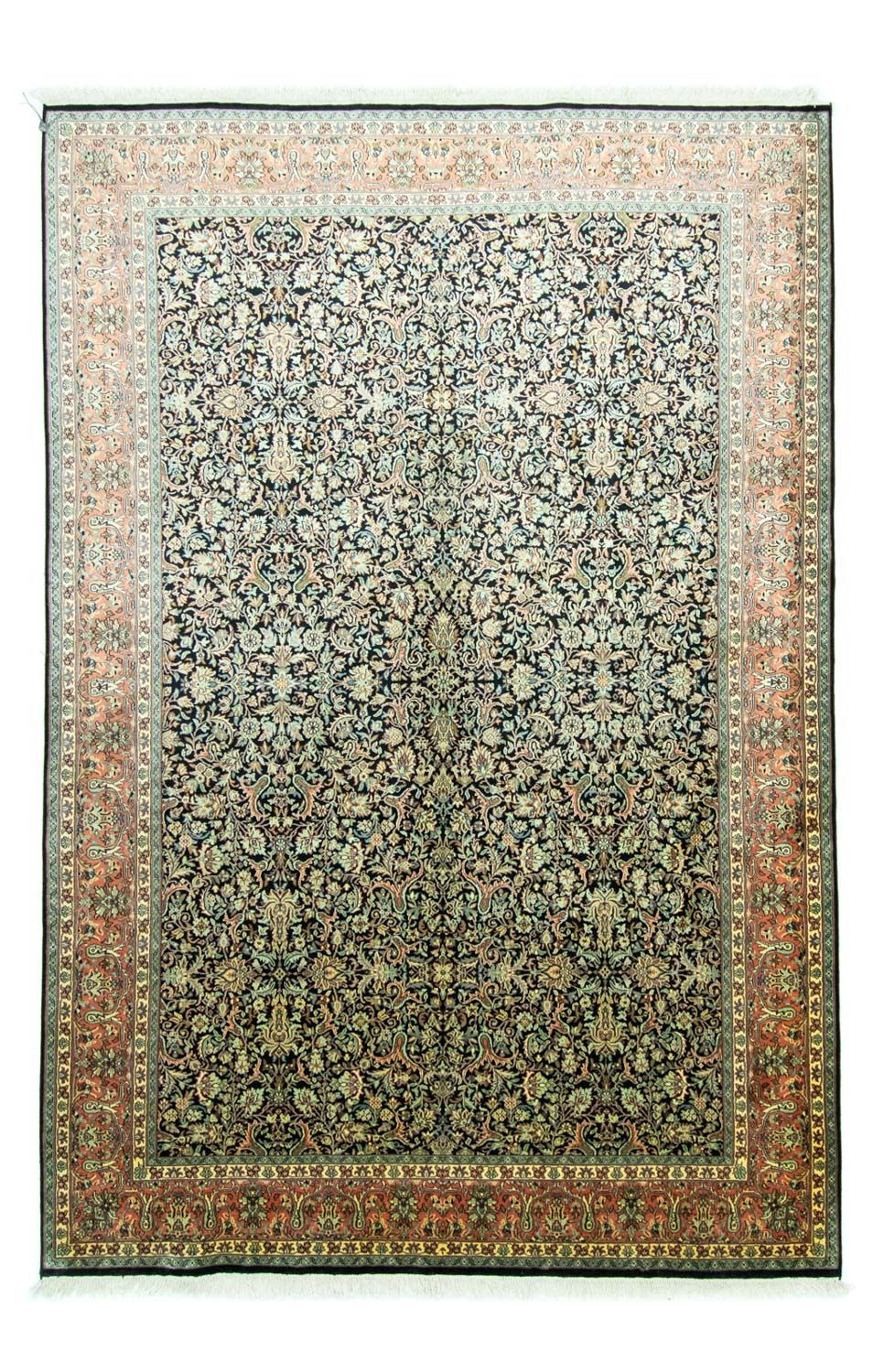 Silk Rug - Kashmir Silk - 315 x 214 cm - blue
