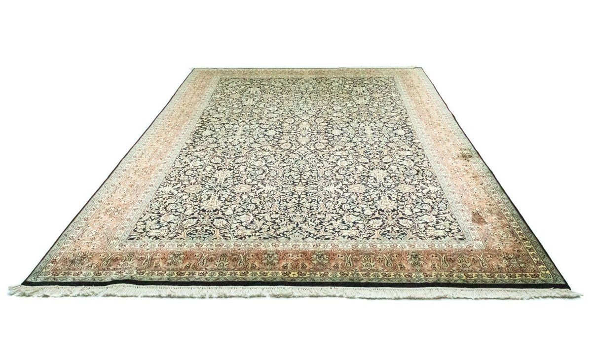 Silk Rug - Kashmir Silk - 315 x 214 cm - blue