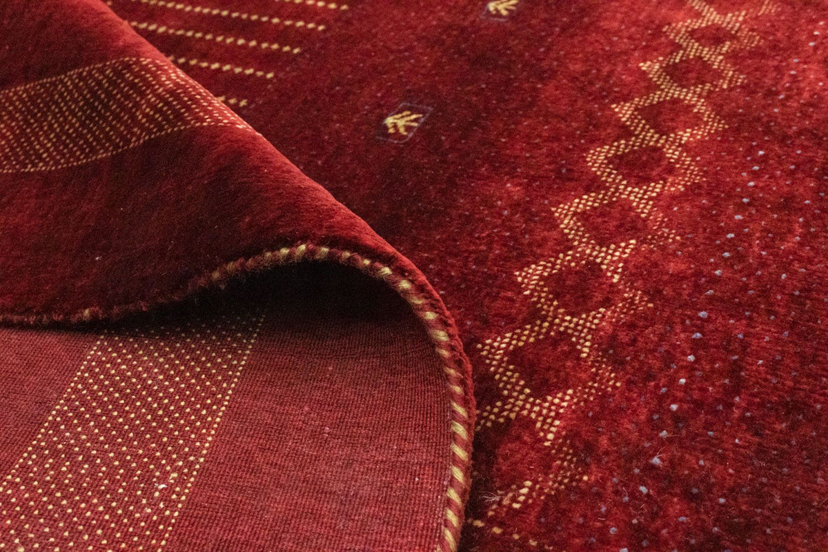 Gabbeh Rug - Indus - 291 x 204 cm - red