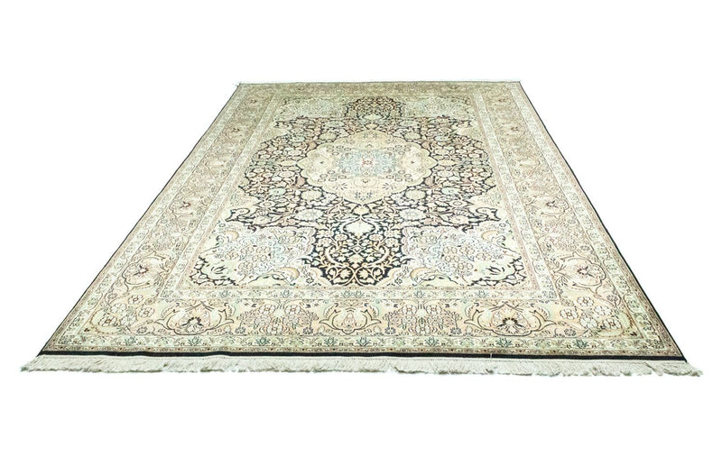 Silk Rug - Kashmir Silk - 311 x 213 cm - blue