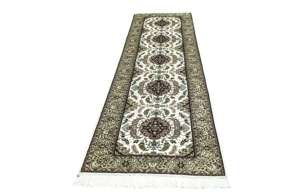 Runner Oriental Rug - Hereke - 305 x 76 cm - beige