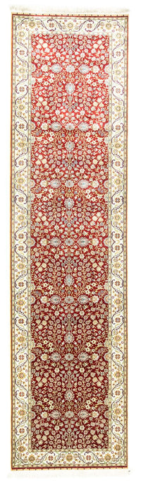 Runner Oriental Rug - Hereke - 300 x 78 cm - red