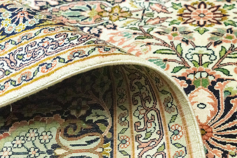 Silk Rug - Kashmir Silk - 316 x 211 cm - beige