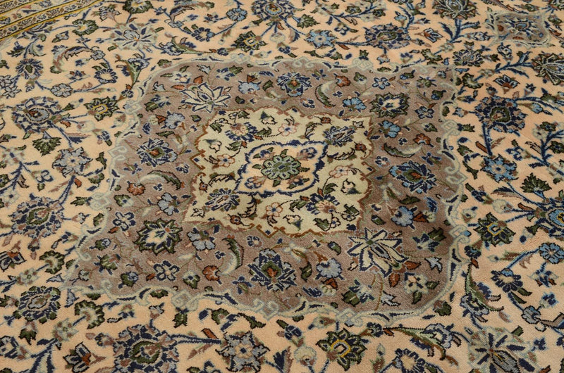 Perser Rug - Keshan - 341 x 237 cm - beige