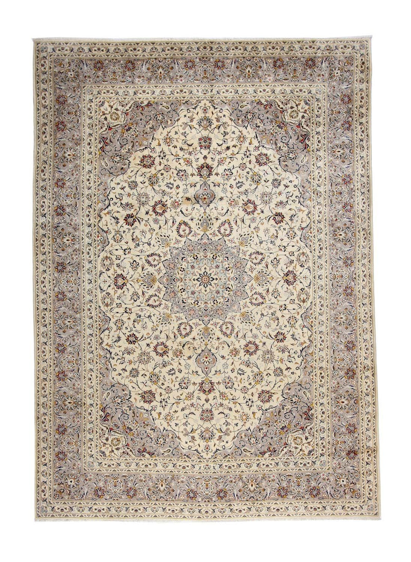 Perser Rug - Keshan - 351 x 253 cm - beige