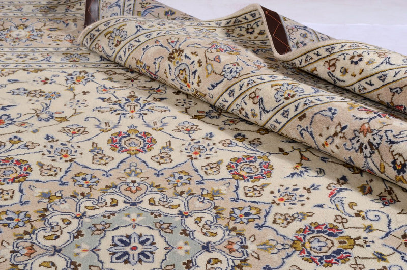 Perser Rug - Keshan - 350 x 248 cm - beige