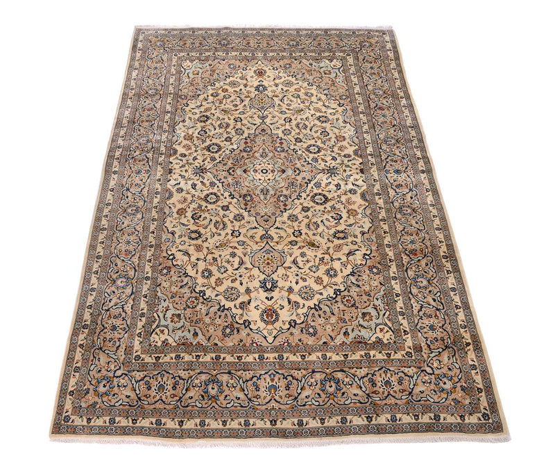 Perser Rug - Keshan - 379 x 241 cm - beige
