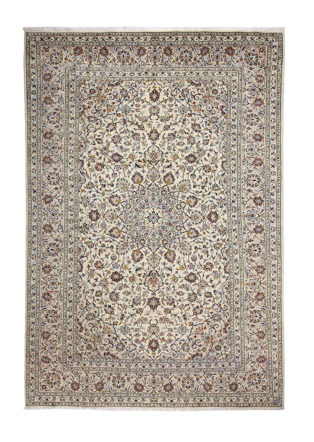 Perser Rug - Keshan - 361 x 247 cm - beige