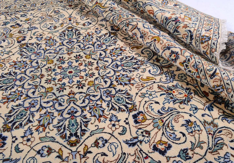 Perser Rug - Keshan - 323 x 231 cm - beige