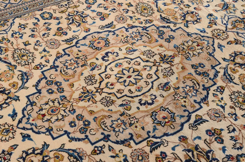 Perser Rug - Keshan - 305 x 198 cm - beige