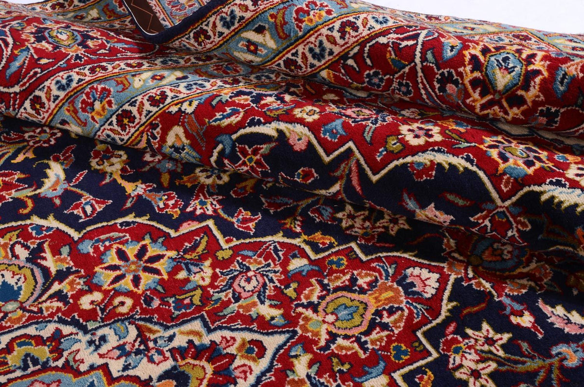 Perser Rug - Keshan - 368 x 246 cm - blue