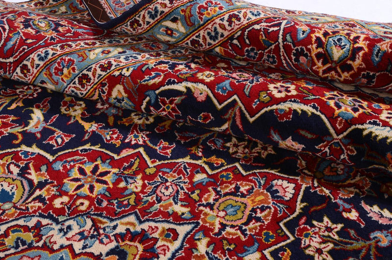 Perser Rug - Keshan - 368 x 246 cm - blue