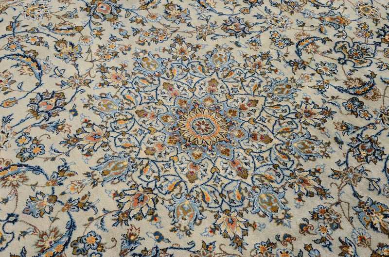 Perser Rug - Keshan - 363 x 240 cm - green