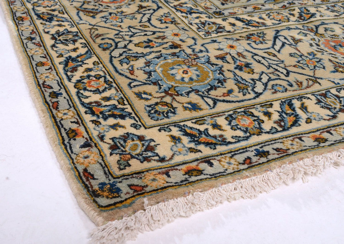 Perser Rug - Keshan - 363 x 240 cm - green