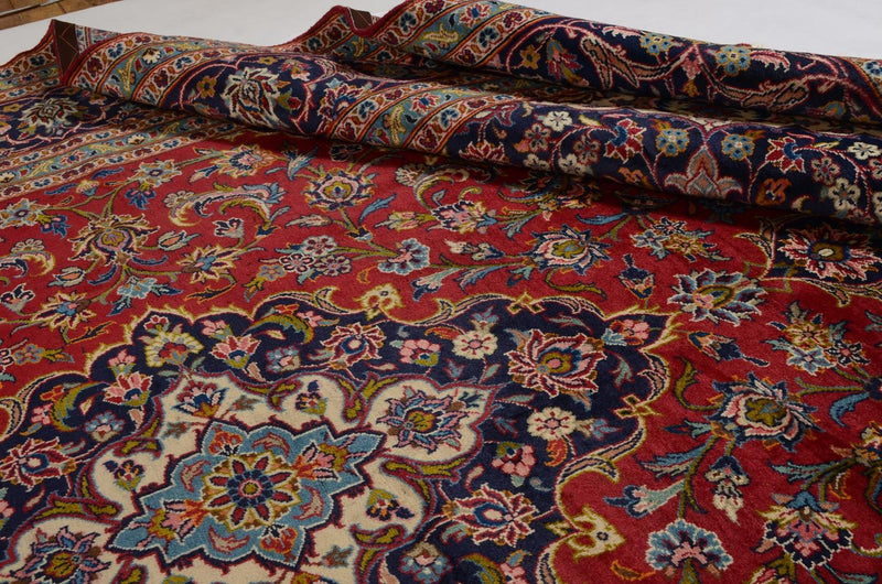 Perser Rug - Keshan - 353 x 244 cm - red