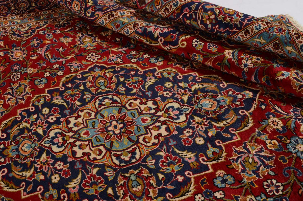 Perser Rug - Keshan - 358 x 240 cm - red