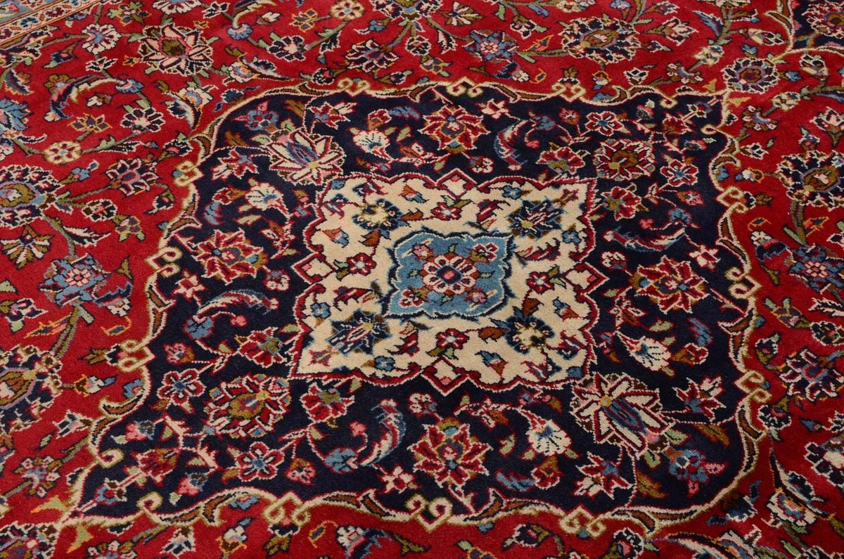 Perser Rug - Keshan - 345 x 237 cm - red