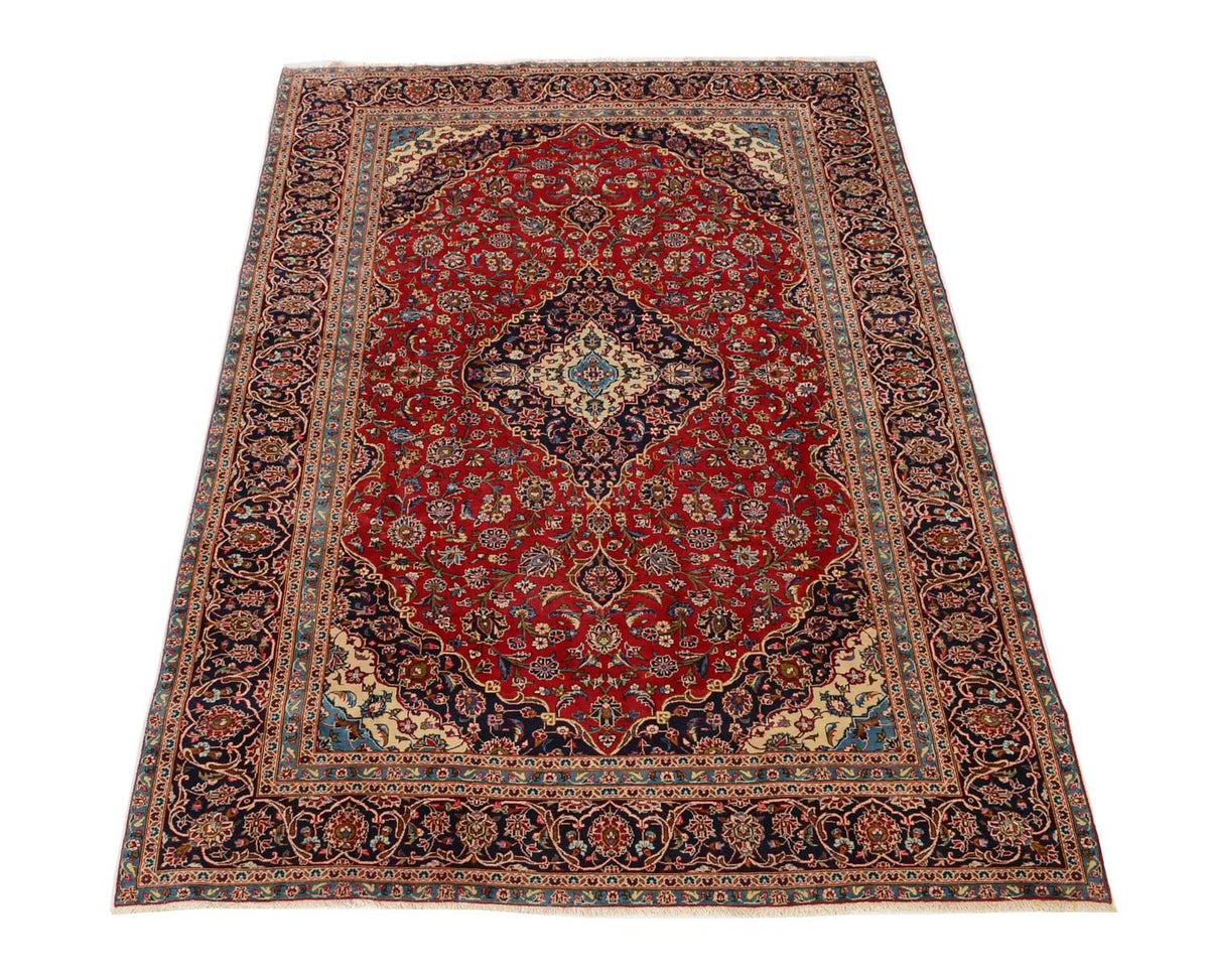 Perser Rug - Keshan - 345 x 237 cm - red