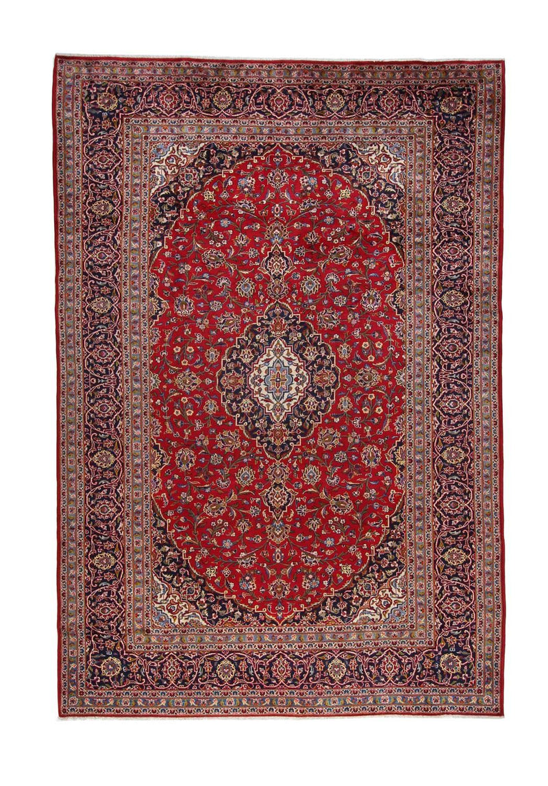 Perser Rug - Keshan - 359 x 242 cm - red