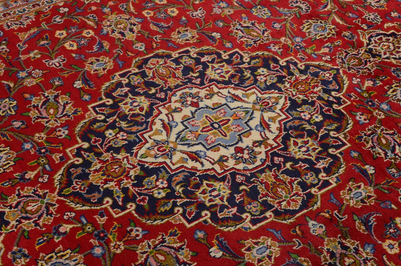 Perser Rug - Keshan - 359 x 242 cm - red