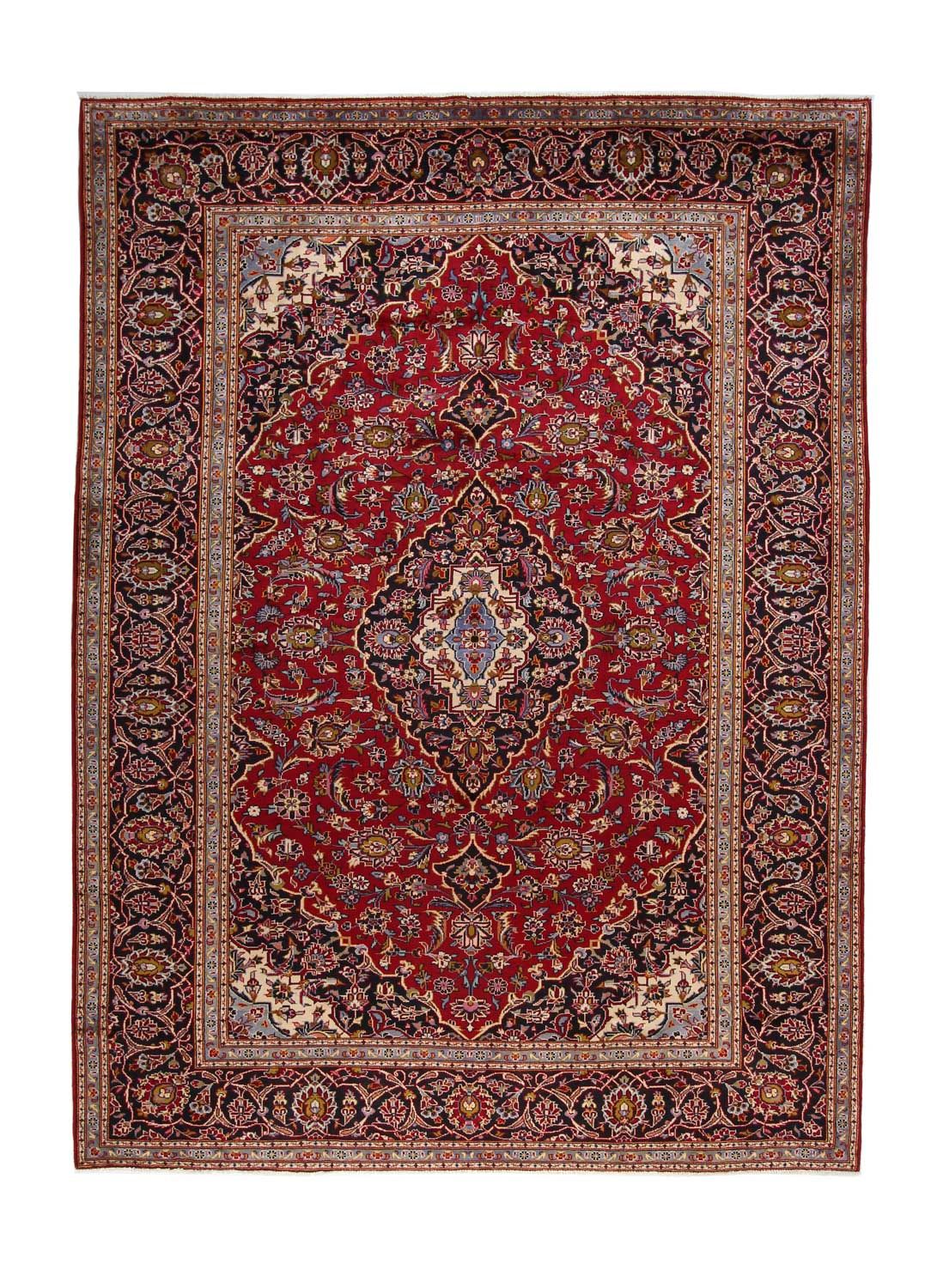 Perser Rug - Keshan - 342 x 251 cm - red