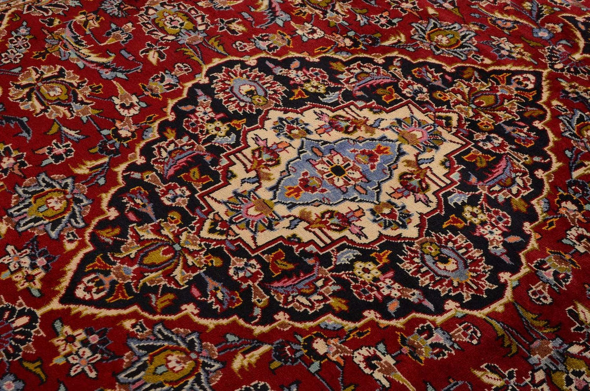 Perser Rug - Keshan - 342 x 251 cm - red