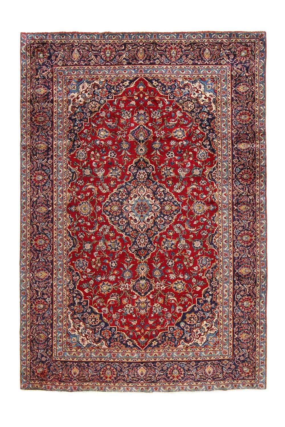 Perser Rug - Keshan - 349 x 239 cm - red