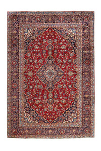 Perser Rug - Keshan - 349 x 239 cm - red
