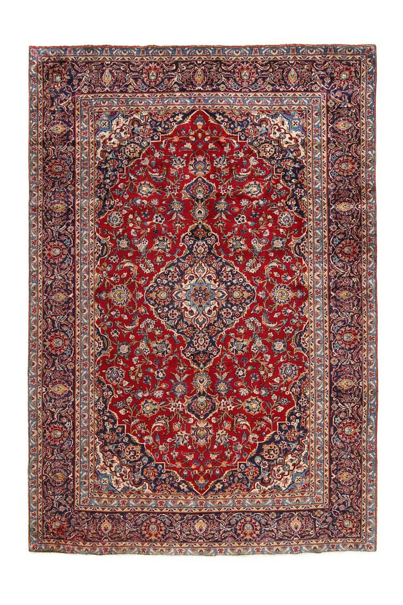 Perser Rug - Keshan - 349 x 239 cm - red