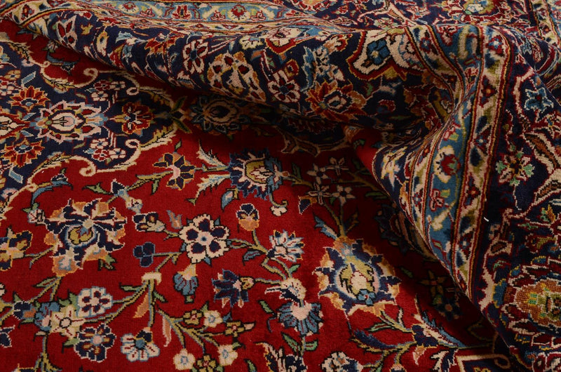 Perser Rug - Keshan - 349 x 239 cm - red