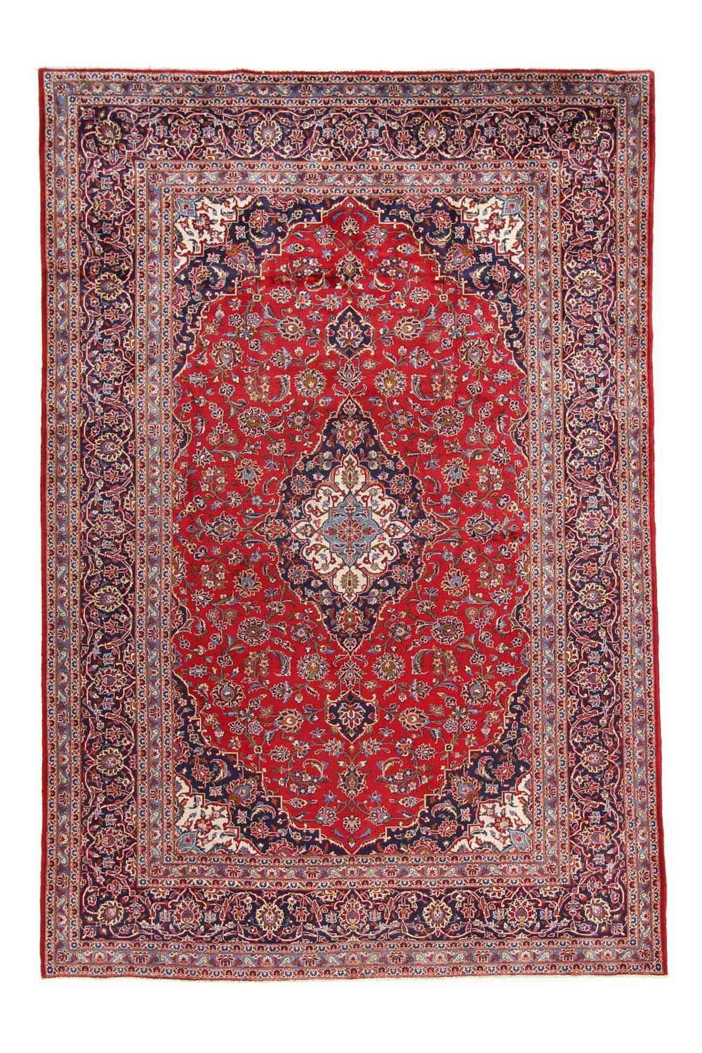 Perser Rug - Keshan - 349 x 239 cm - red