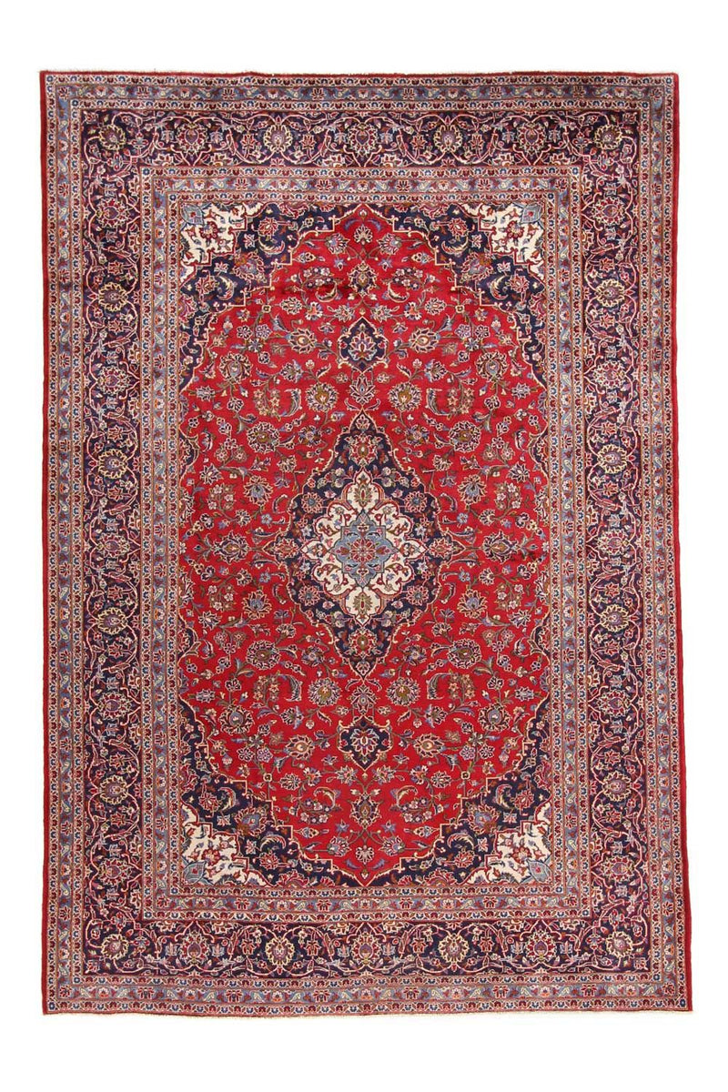 Perser Rug - Keshan - 349 x 239 cm - red