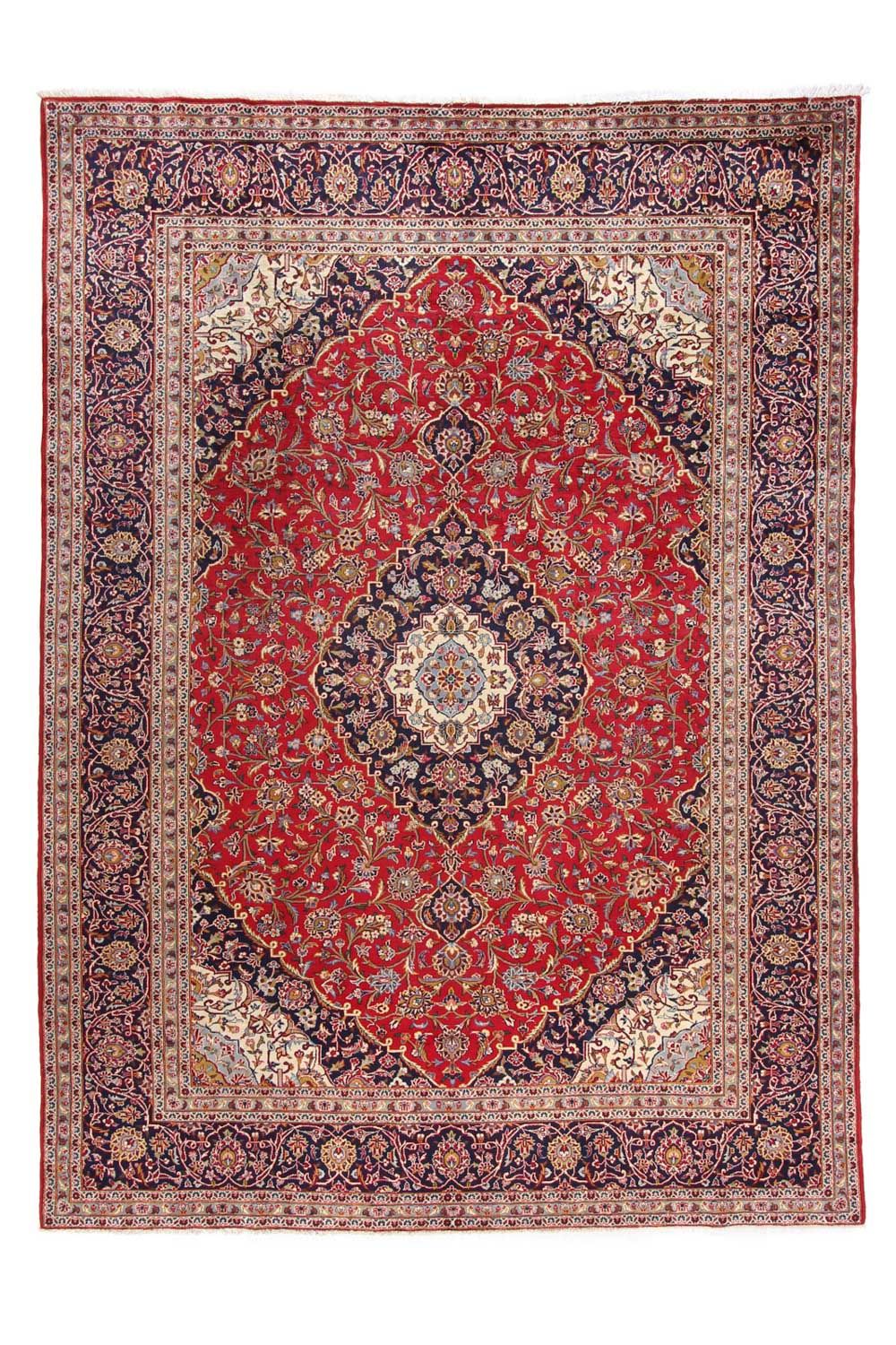 Perser Rug - Keshan - 345 x 254 cm - red