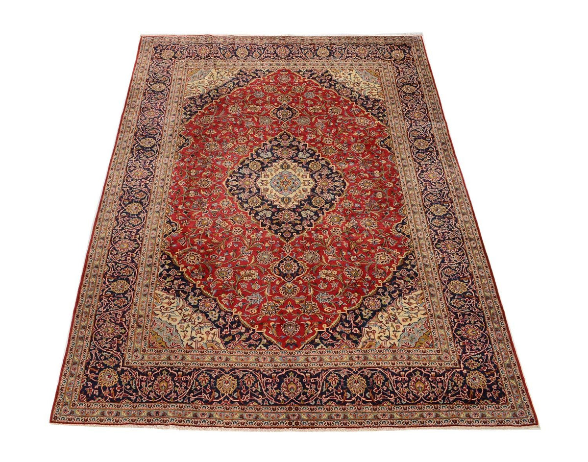 Perser Rug - Keshan - 345 x 254 cm - red