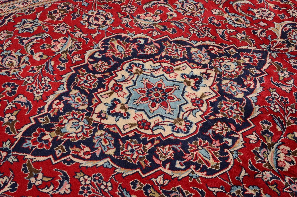 Perser Rug - Keshan - 351 x 239 cm - red